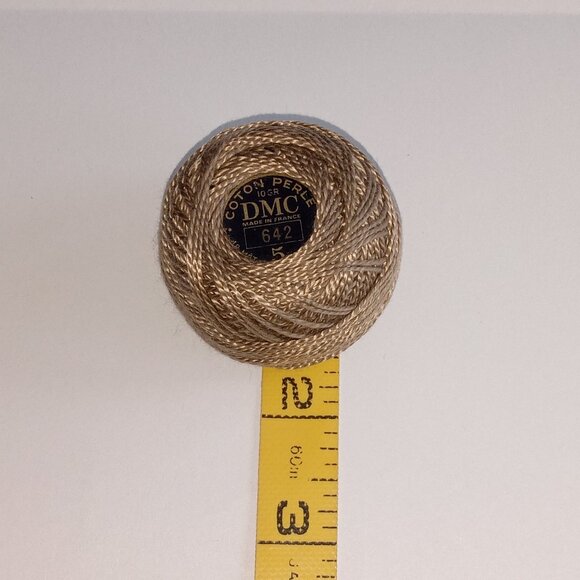 🎯 10 for $10 / DMC Sewing Thread 642 Size 5 - Picture 6 of 10